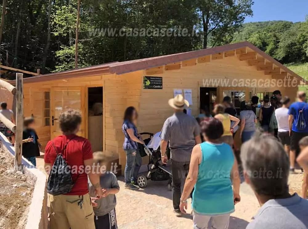 Clubhouse modello 8x6 vani 4 accessori scossalina