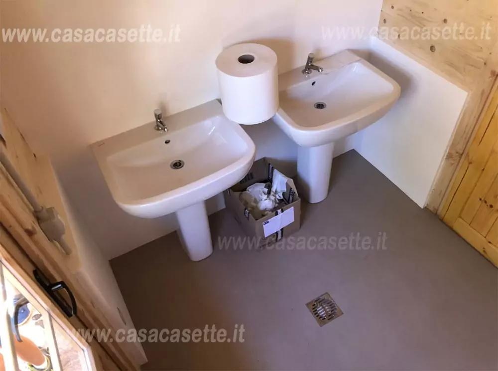 Clubhouse modello 8x6 vani 4 bagno lavandino