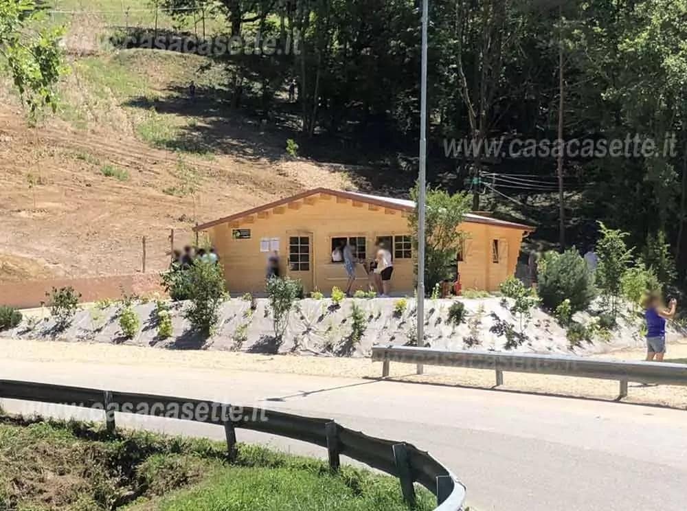 Clubhouse modello 8x6 vani 4 impregnante naturale