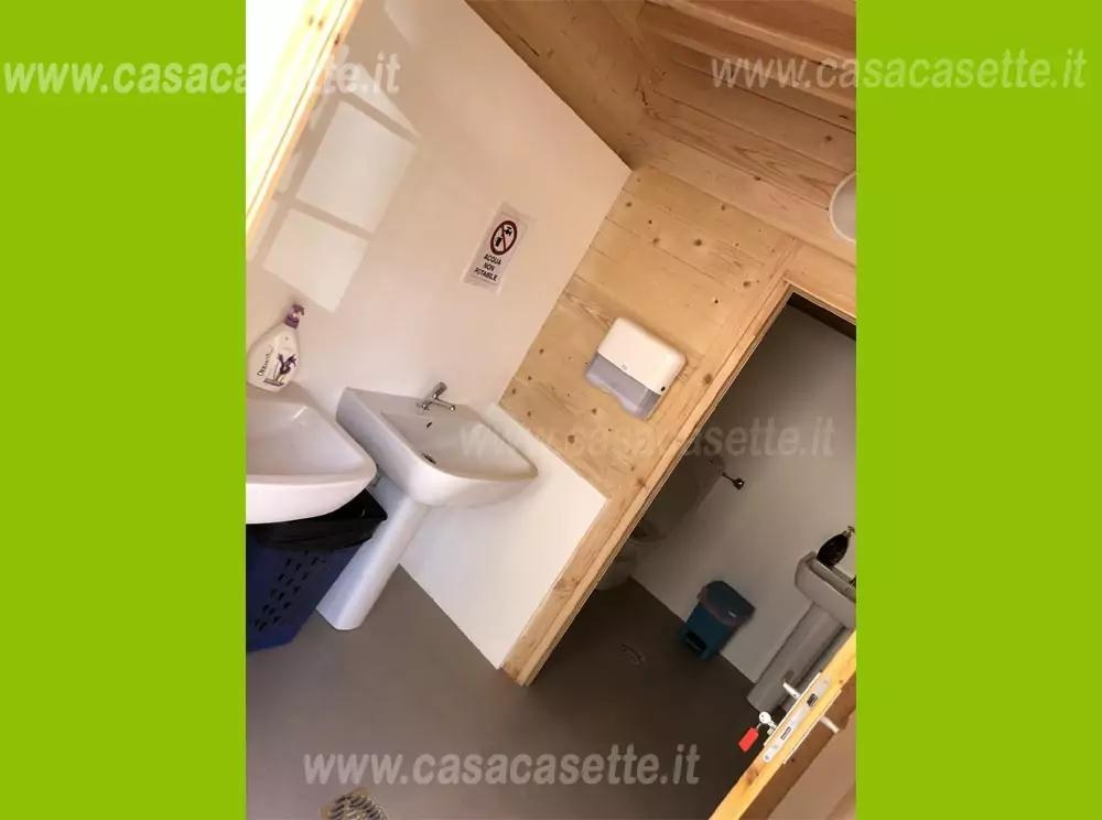 Clubhouse modello 8x6 vani 4 pareti bagno