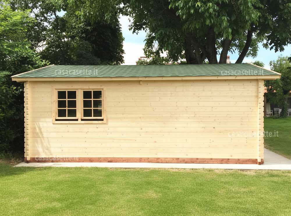 Garage Bergamo 6x6 finestre serramenti Garage modello Bergamo 6x6 finestre serramenti