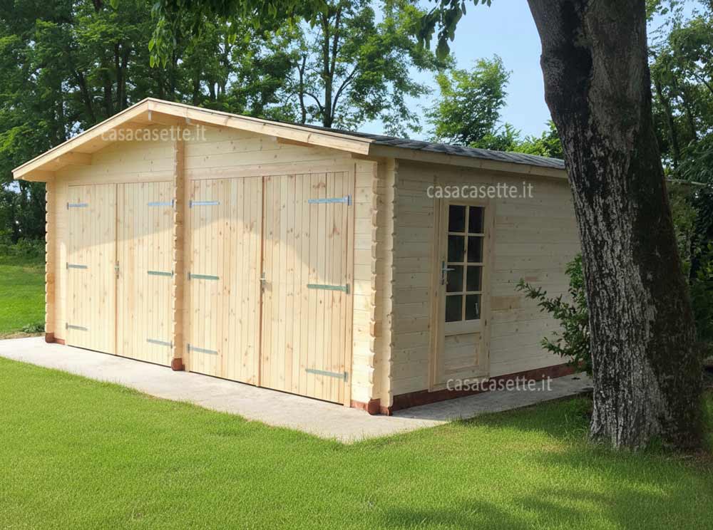 Garage Bergamo 6x6 porta serramenti Garage modello Bergamo 6x6 porta serramenti