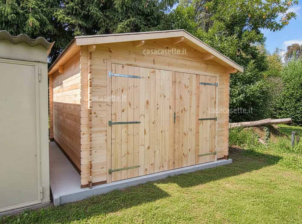 Garage modello Como 32x52 frontale