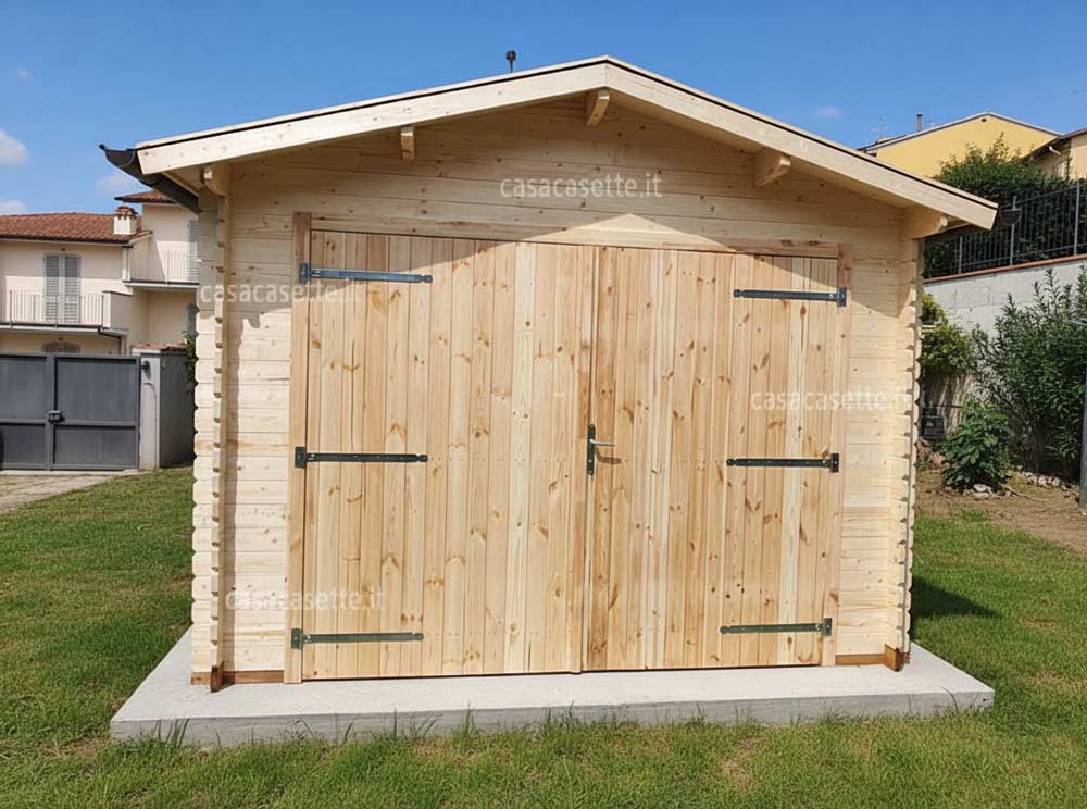 Garage modello Como 32x52 impregnante