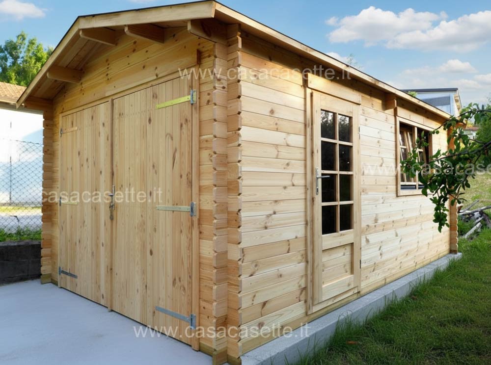 Garage modello Como 32x52 porta