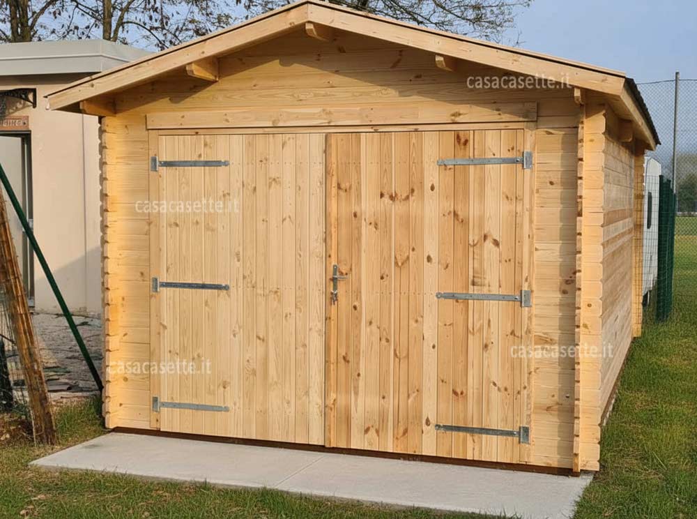 Garage modello Como 32x52 tetto