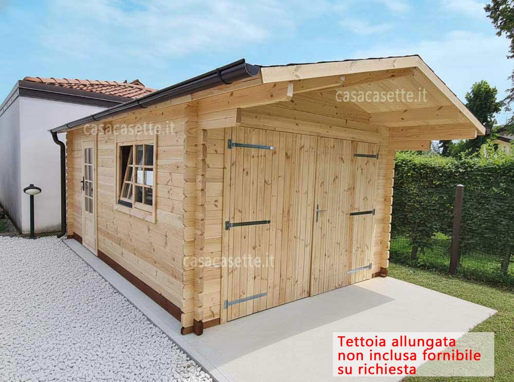 Garage Lecco 32x52 lungo tetto Garage modello Lecco 32x52 lungo tetto