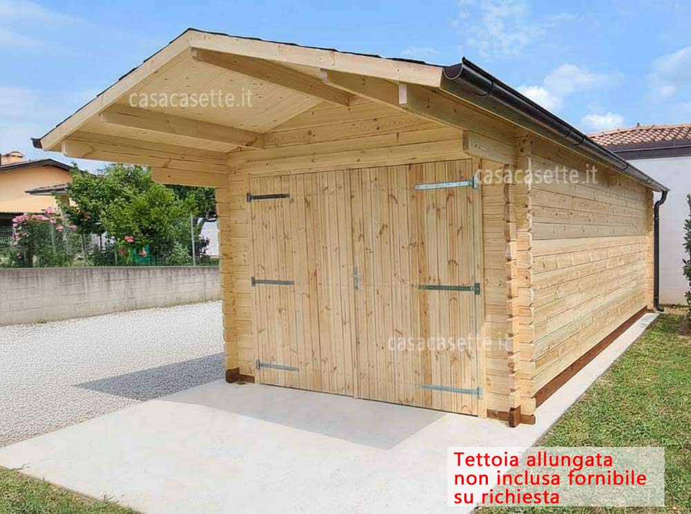 Garage Lecco 32x52 su richiesta tetto Garage modello Lecco 32x52 su richiesta tetto