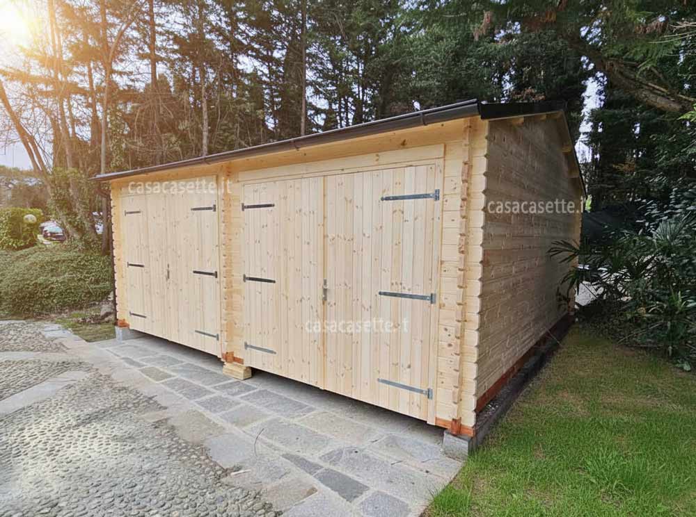 Garage Pavia 6x6 automobile Garage modello Pavia 6x6 automobile