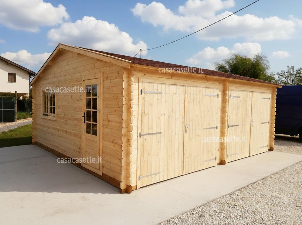 Garage Pavia 6x6 porta Garage modello Pavia 6x6 porta