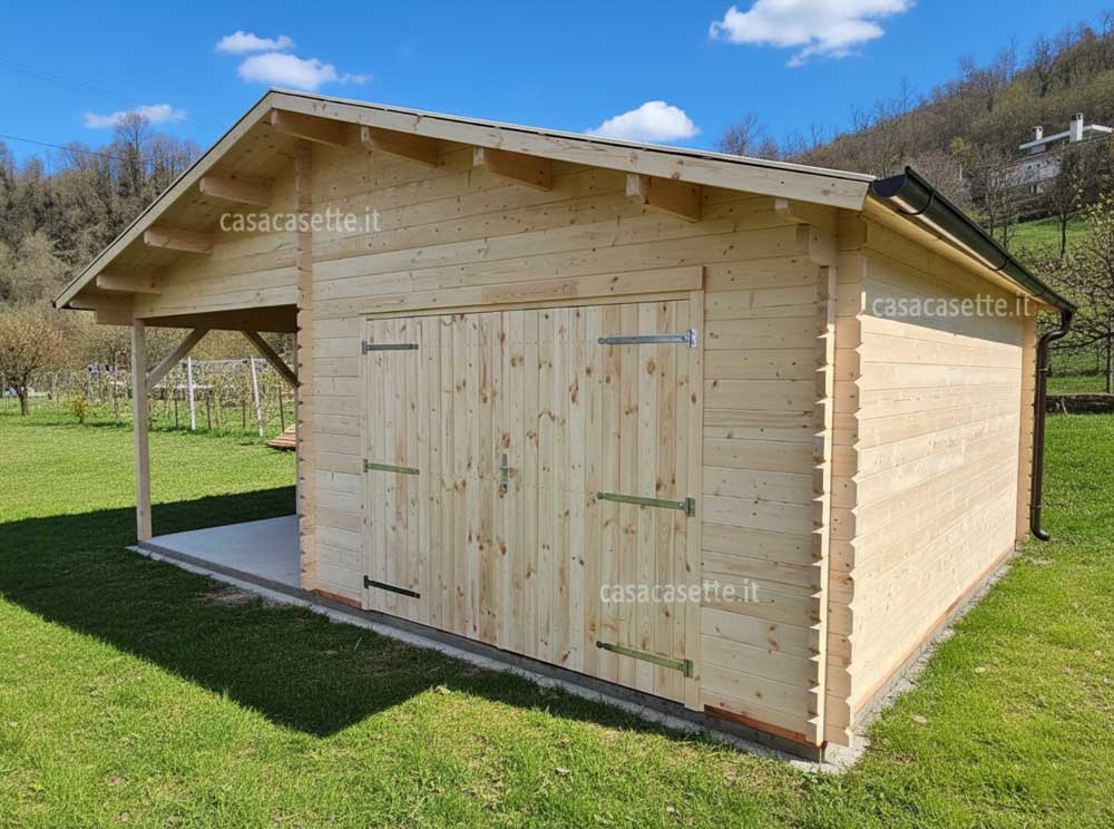 Garage Ravenna 66x54 lattoneria Garage modello Ravenna 66x54 lattoneria