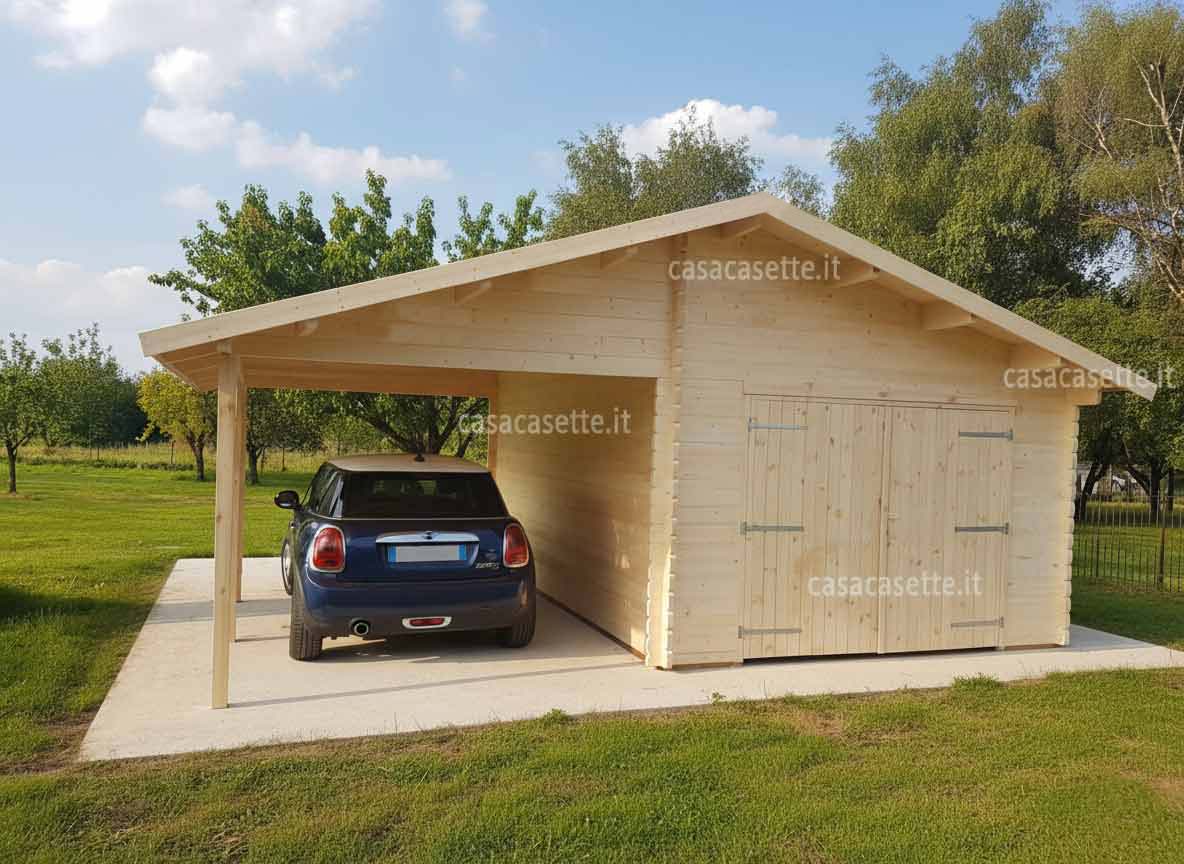 Garage Ravenna 66x54 posto auto Garage modello Ravenna 66x54 posto auto