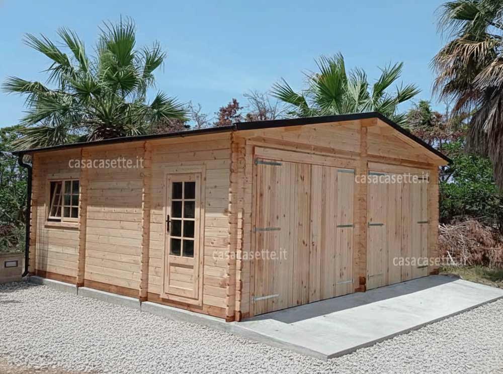 Garage Sondrio 6x6 porta Garage modello Sondrio 6x6 porta