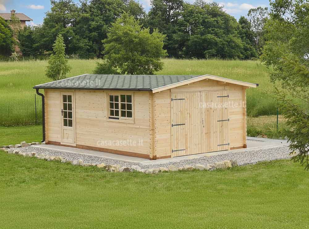 Garage Varese 4x6 base Garage modello Varese 4x6 base