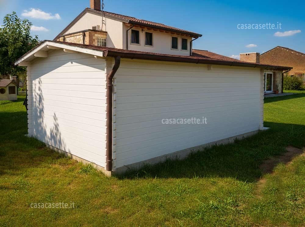 Garage Varese 4x6 dietro Garage modello Varese 4x6 dietro