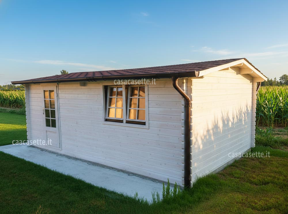 Garage Varese 4x6 finestra Garage modello Varese 4x6 finestra