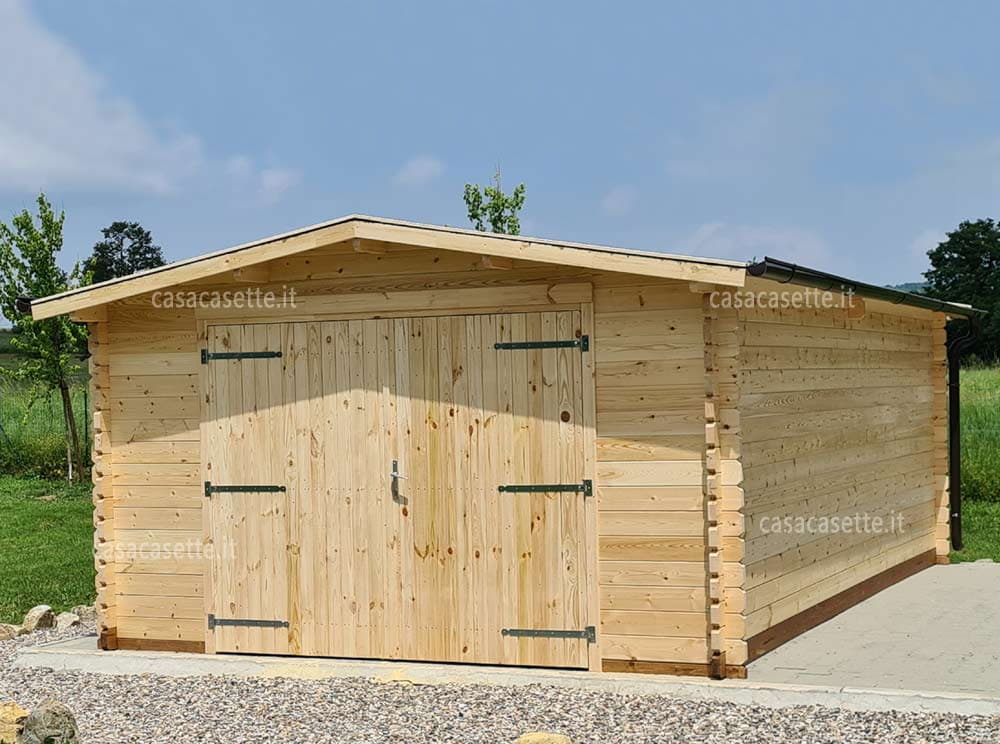 Garage Varese 4x6 naturale Garage modello Varese 4x6 naturale colore