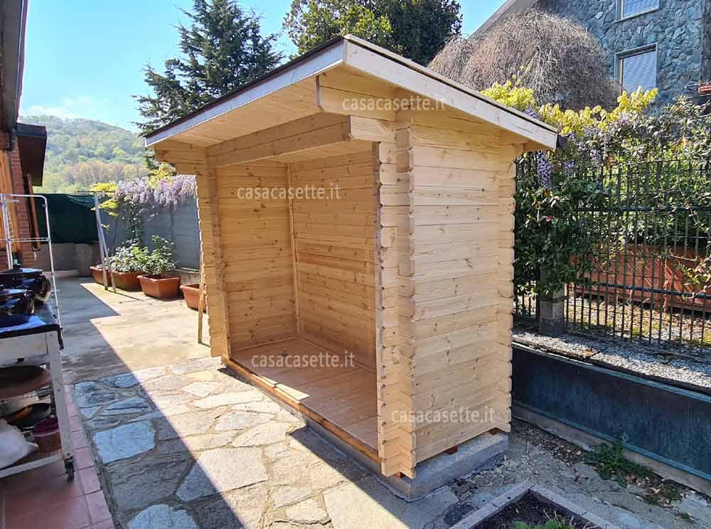 Legnaia 3x1 massello Legnaia modello 3x1 massello naturale