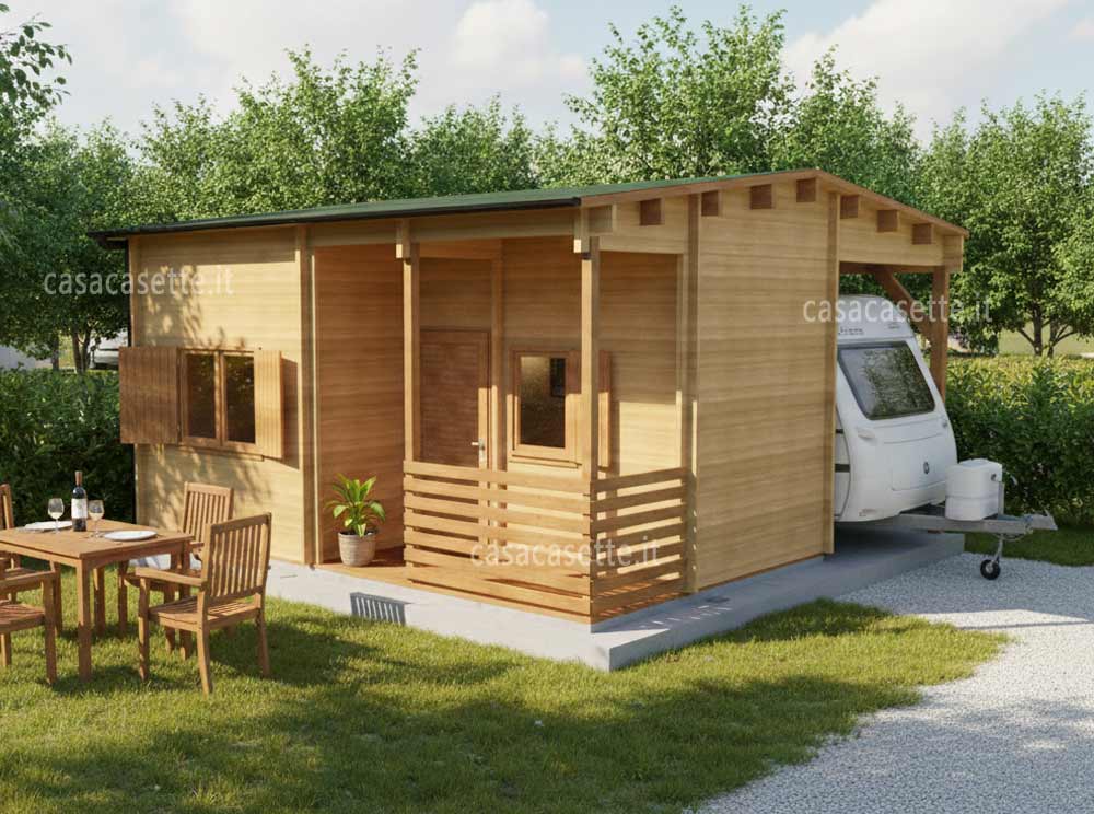 Preingresso roulotte 6,2x3,7 45mm camper