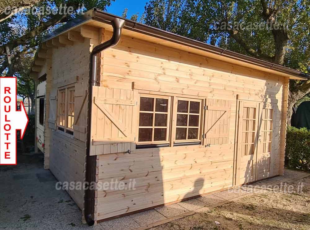 Preingresso Roulotte 470x320 accessori Preingresso Roulotte modello 470x320 accessori grondaia