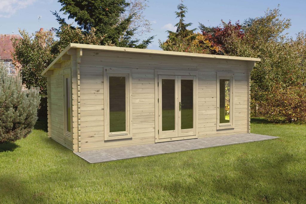 Casetta in legno modello Gorizia misure 6x3