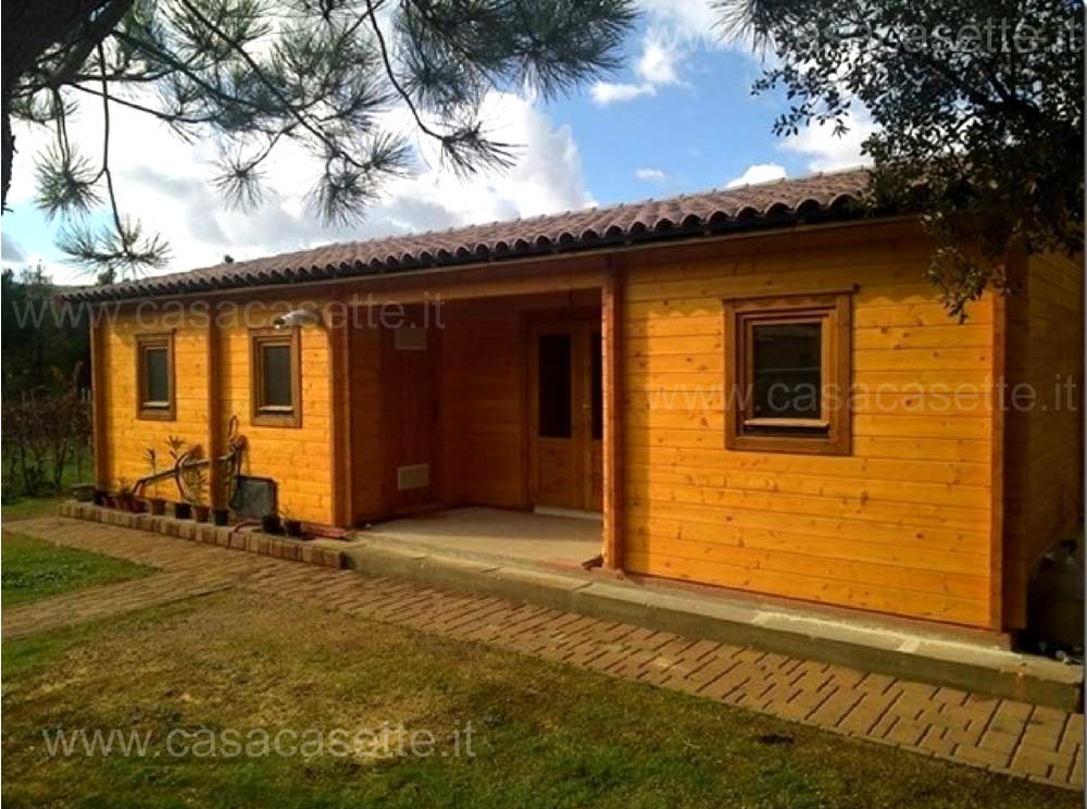 Casetta in legno modello Parma misure 10x7