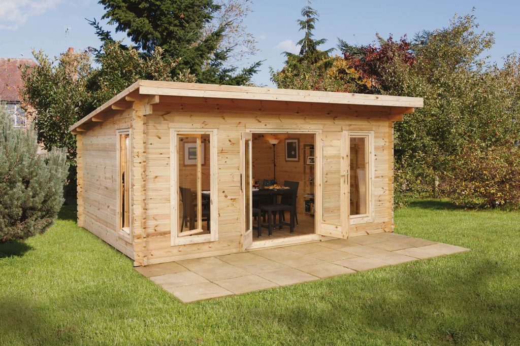 Casetta in legno modello Pistoia misure 5x4