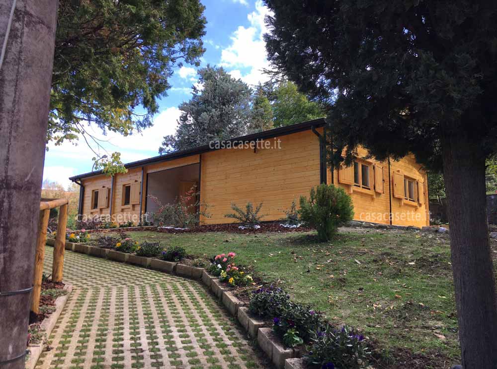 Casetta in legno modello Siena misure 12x7
